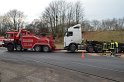 LKW umgestuerzt Niehler Hafen P215